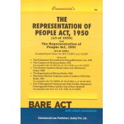 Commercial's The Representation of People Act, 1950 & 1951 Bare Act